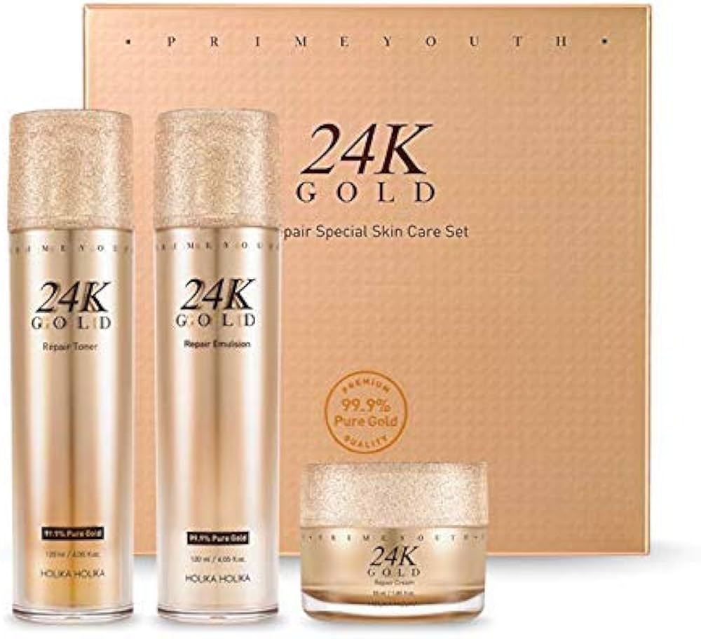 未使用✨　プライ 24Kゴールド アドバンス クリームとセラム　セット プライ 24Kゴールド アドバンス クリーム＆セラム セット - メルカリ